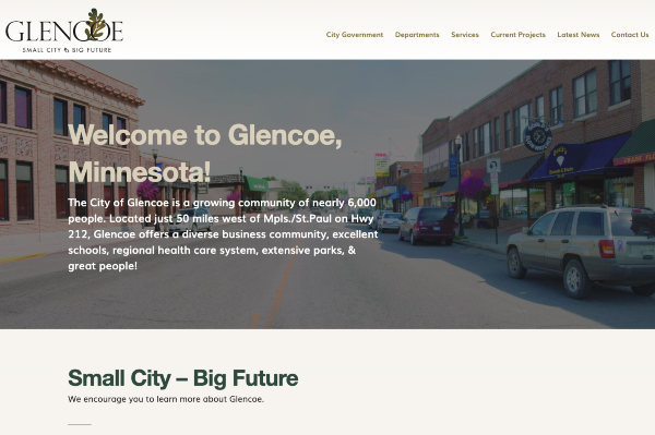 city of glencoe website