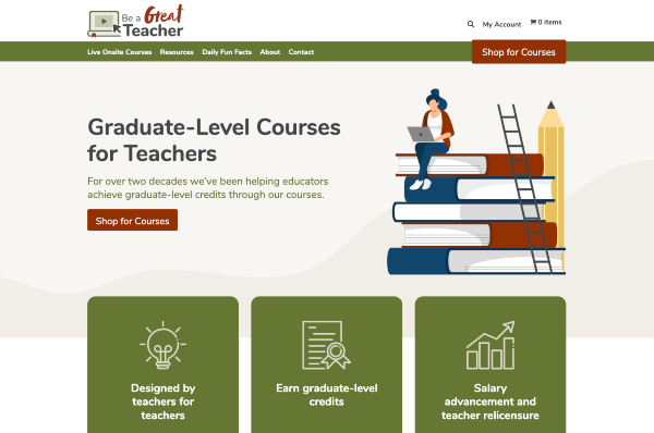 be a great teacher home page