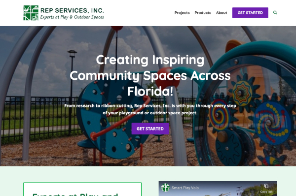 rep services home page