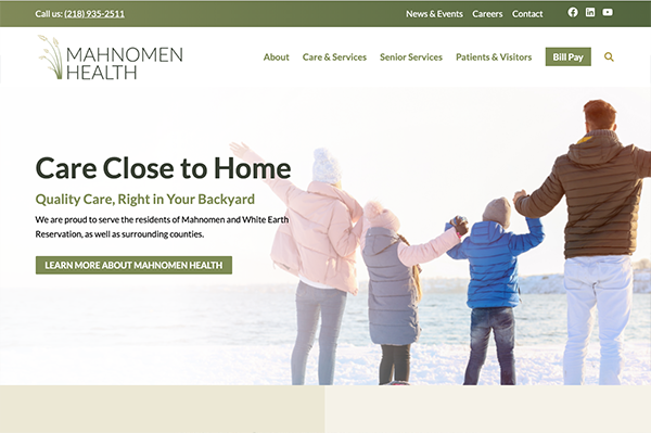 mahnomen health website